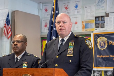 Chief Department Kenneth Corey Provides Update Editorial Stock Photo ...