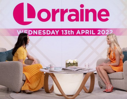 'Lorraine' TV show, London, UK - 13 Apr 2022