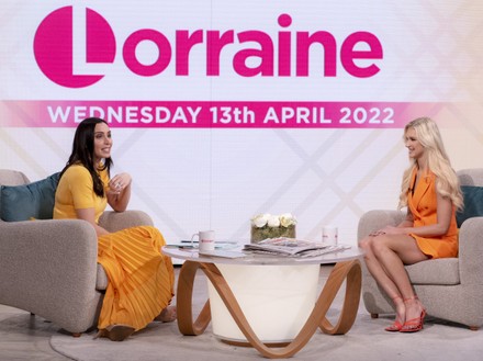 'Lorraine' TV show, London, UK - 13 Apr 2022