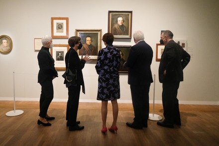Federal President at the Opening of the Moses Mendelssohn Exhibition, Jewish Museum, Berlin, Germany - 13 Apr 2022