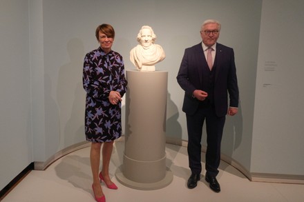 German President visits Mendelssohn exhibition in Jewish Museum Berlin, Germany - 13 Apr 2022