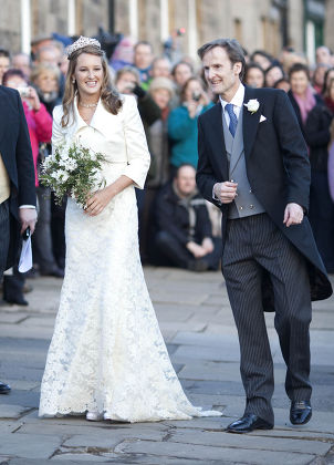 The wedding of Katie Percy and Patrick Valentine, Alnwick, Northumberland, Britain - 26 Feb 2011