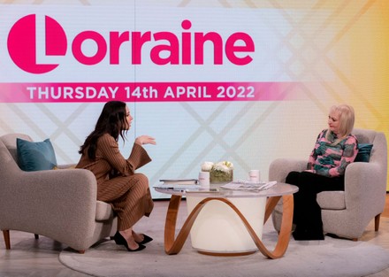 'Lorraine' TV show, London, UK - 14 Apr 2022