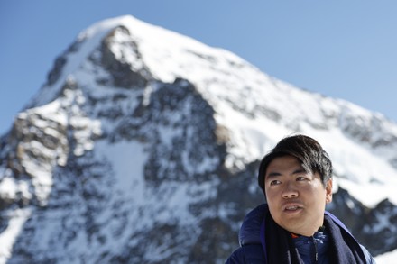 Chinese pianist Lang Lang Glacier Concert, Jungfraujoch, Switzerland - 14 Apr 2022
