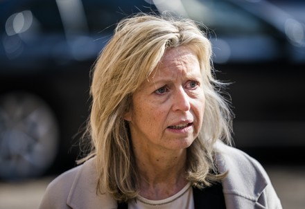 Kajsa Ollongren Minister Defence On Arrival Editorial Stock Photo ...