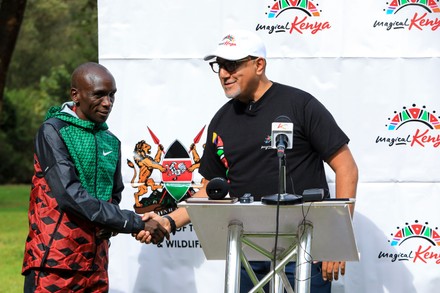 Magical Kenya renews partnership with Eliud Kipchoge, Nairobi - 14 Apr 2022