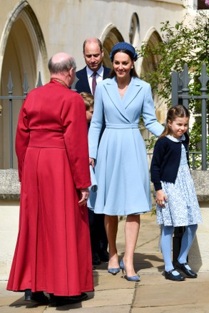 The Royal Family attend the Easter Mattins Service, St. George's Chapel, Windsor Castle, UK - 17 Apr 2022