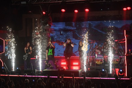 DragonForce perform during the Extreme Power Metal Tour, Fort Lauderdale, Florida