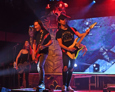 DragonForce perform during the Extreme Power Metal Tour, Fort Lauderdale, Florida