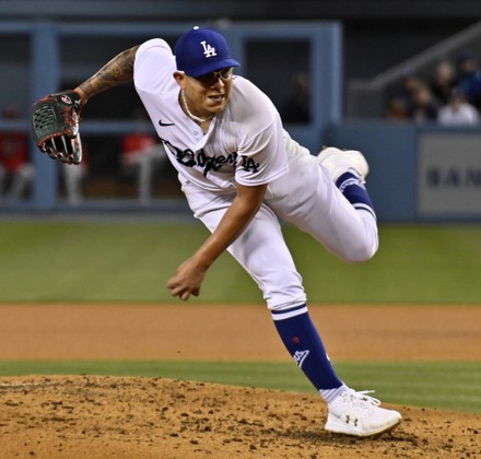 American Professional Baseball Pitcher Los Angeles Editorial Stock Photo -  Stock Image