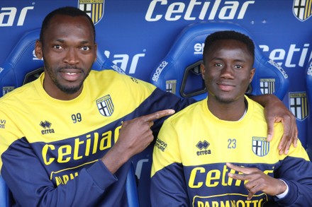 Simy Drissa Camara Parma Calcio Look Editorial Stock Photo Stock