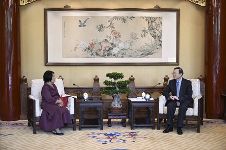 China Beijing Yang Jiechi Cambodia Ambassador Meeting - 20 Apr 2022