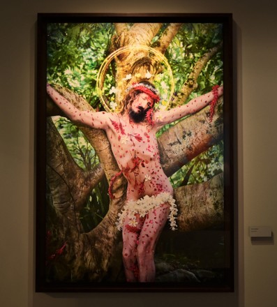 David Lachapelle 'I Believe in Miracles' exhibition opening, Milan, Italy - 21 Apr 2022