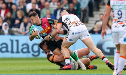 Harlequins v Leicester Tigers, Gallagher Premiership, Rugby Union, Twickenham Stoop, London, UK - 23 Apr 2022