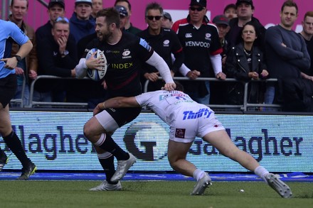 Saracens v Exeter Chiefs, Gallagher Premiership Rugby, London, UK - 24 Apr 2022