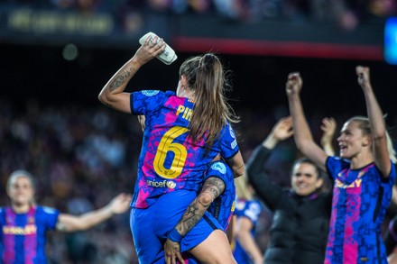 Caroline Graham Hansen Fc Barcelona Celebrate Editorial Stock Photo - Stock  Image