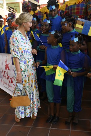 Prince Edward, Earl of Wessex and Sophie, Countess of Wessex visit to the Caribbean - 23 Apr 2022