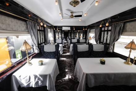 The Venice Simplon-Orient-Express in Innsbruck Editorial Photo