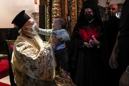 Orthodox Easter ceremony in Istanbul, Turkey - 24 Apr 2022