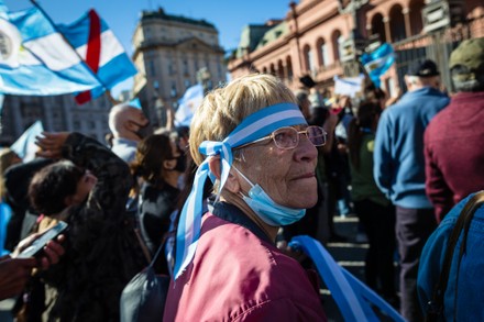 Argentine Rural Producers Protest In Buenos Aires, Argentina - 23 Apr ...