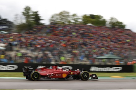 16 LECLERC Charles (mco), Scuderia Ferrari F1-75, action during the Formula  1 Grand Premio del Made in Italy e dell'Emilia-Romagna 2022, 4th round of  the 2022 FIA Formula One World Championship, on