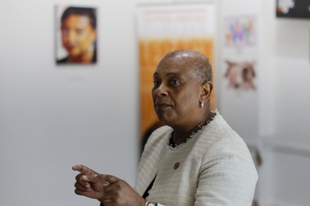 Baroness Doreen Lawrence visits a pop-up exhibition in Brixton, London, UK - 25 Apr 2022