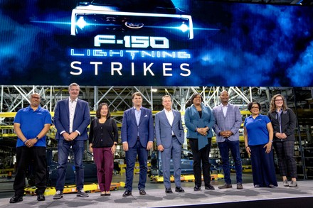 Ford F-150 Lightning Launch Event, Dearborn, USA - 26 Apr 2022