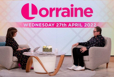 'Lorraine' TV show, London, UK - 27 Apr 2022