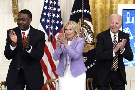 US President Joe Biden and First Lady Jill Biden host the Council of Chief State School Officers' 2022 National and State Teachers of the Year, Washington, Usa - 28 Apr 2022