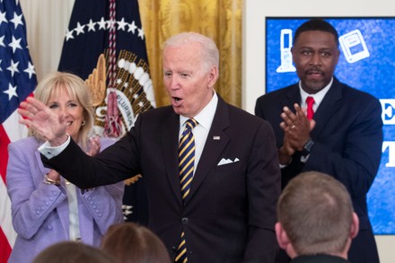 US President Joe Biden and First Lady Jill Biden host the Council of Chief State School Officers' 2022 National and State Teachers of the Year, Washington, Usa - 27 Apr 2022