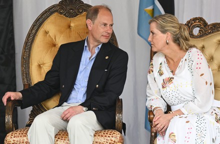 Prince Edward, Earl of Wessex and Sophie, Countess of Wessex visit to the Caribbean - 28 Apr 2022