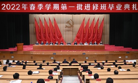 China Chen Xi Cpc School Graduation Ceremony - 28 Apr 2022