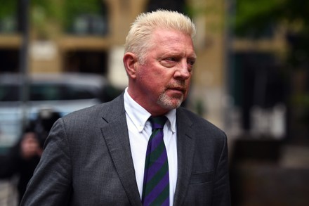 Boris Becker sentenced at Southwark Crown Court, London, UK - 29 Apr 2022
