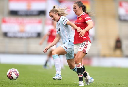 Manchester United Women v West Ham United Women, Barclays FA Women's Super League, Football, Leigh Sports Village, Leigh, UK - 01 May 2022