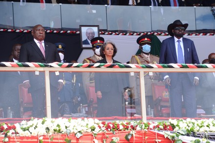 Mwai Kibaki State Funeral in Nairobi, Kenya - 29 Apr 2022