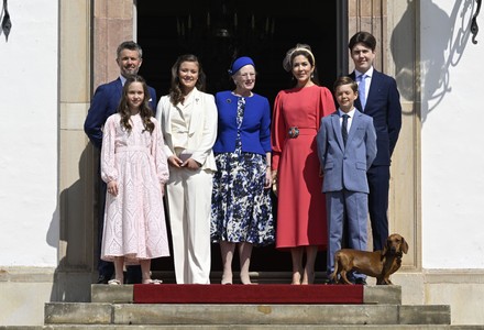 Danish Princess Isabella confirmation, Fredensborg, Denmark - 30 Apr 2022