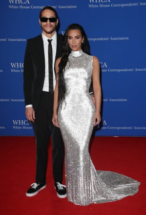 Pete Davidson Kim Kardashian West Editorial Stock Photo - Stock Image
