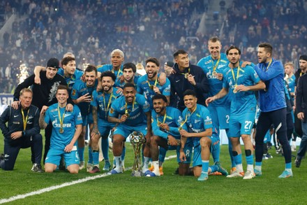 Zenit Football Club Award Ceremony in Saint Petersburg, Russia - 30 Apr 2022