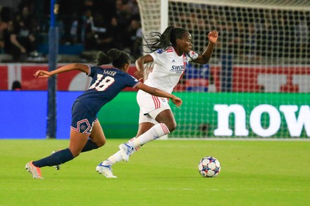 Paris: PSG-Lyon UEFA Women Champions League Semi-Final - 30 Apr 2022