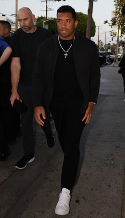 Denver Broncos Quarterback Russell Wilson spotted at Craig's, West Hollywood, CA, USA - 30 Apr 2022