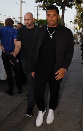 Denver Broncos Quarterback Russell Wilson spotted at Craig's, West Hollywood, CA, USA - 30 Apr 2022