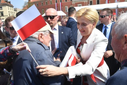 Polish National Flag Day, Warszawa, Poland - 02 May 2022