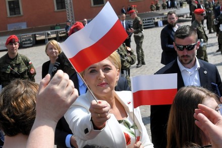 Polish National Flag Day, Warsaw, Poland - 02 May 2022