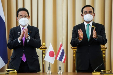 Japanese Prime Minister Fumio Kishida Official Visit, Bangkok, Thailand - 02 May 2022