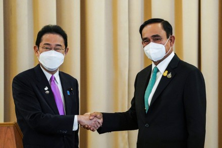 Japanese Prime Minister Fumio Kishida Official Visit, Bangkok, Thailand - 02 May 2022