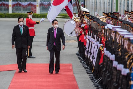 Japan's Prime Minister Fumio Kishida's visit in Bangkok, Thailand -  2 May 2022