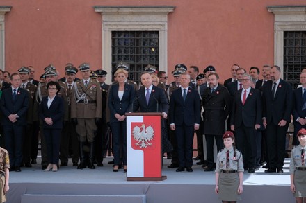 231th anniversary of 03 May Constitution in Warsaw, Poland - 03 May 2022