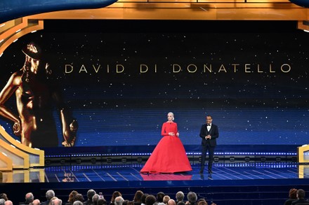 David di Donatello Awards 2022 Ceremony. Rome, Italy - - 04 May 2022