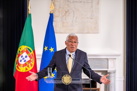 Portuguese Prime Minister video meeting with his Ukranian counterpart, Lisbon, Portugal - 04 May 2022