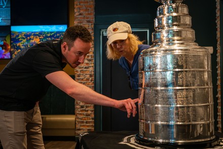 Jon Taffer welcomes The Stanley Cup for viewing at Taffer's Tavern, Alpharetta, Georgia, USA - 05 May 2022